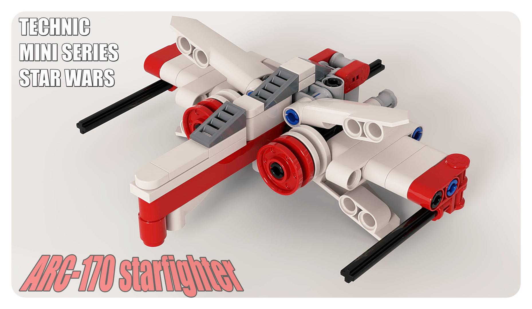TECHNIC mini ARC-170 starfighter