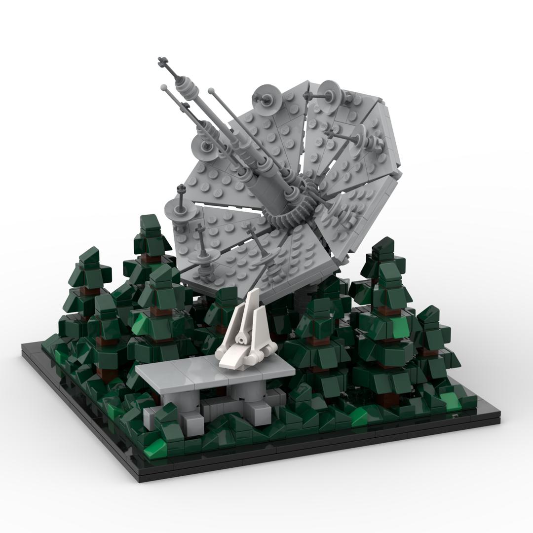 Endor Death Star Shield Generator - Architecture Scale