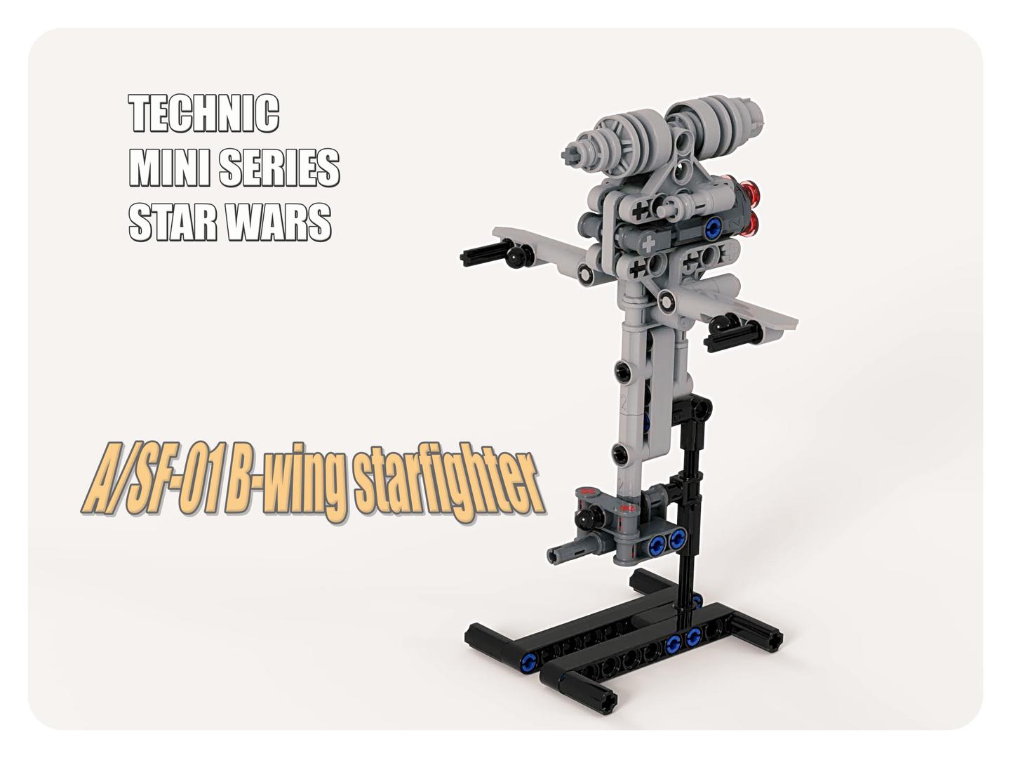 TECHNIC mini B-wing starfighter