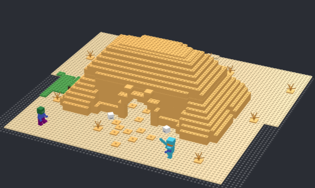 Desert Temple / Wüsten Tempel