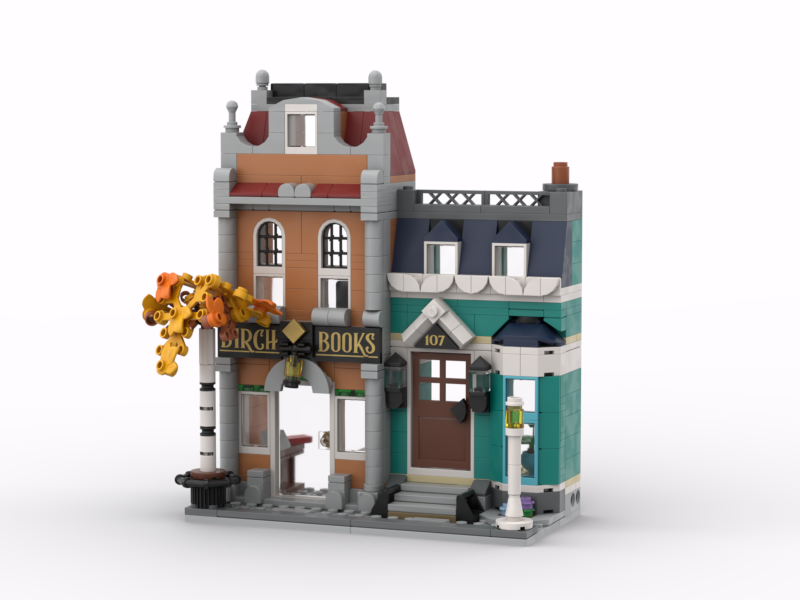 Creator Expert 10270 Bookshop | Creator 3in1 scale