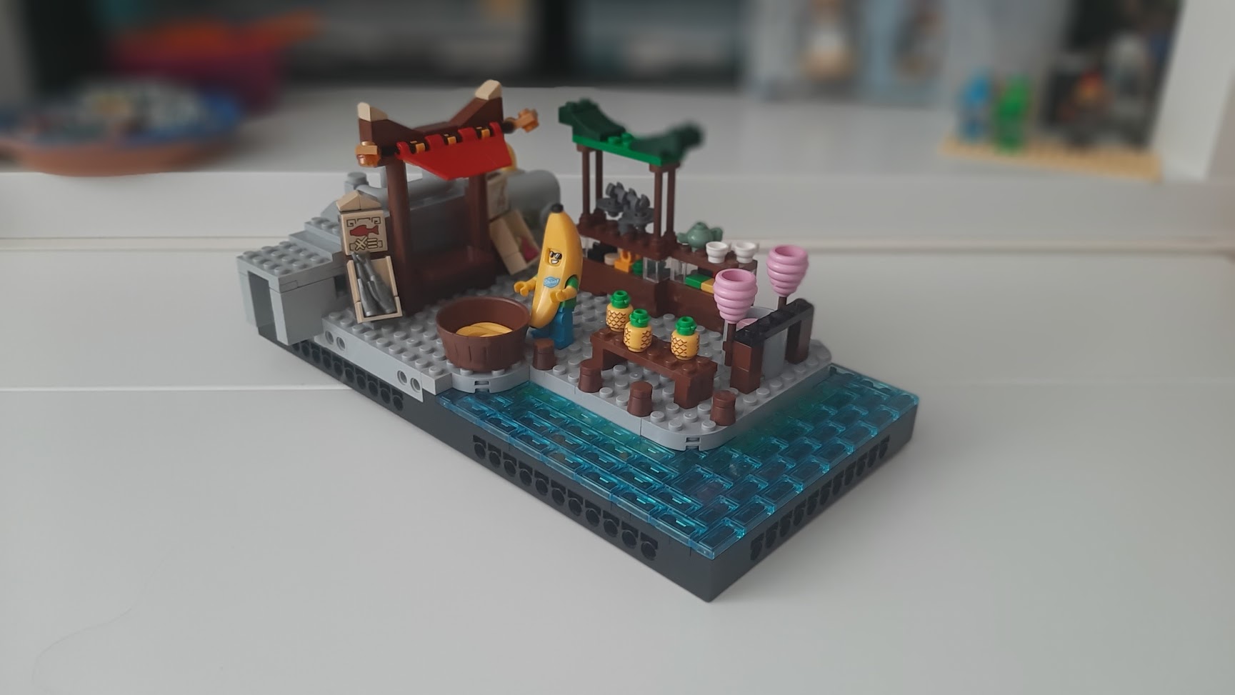 Ninjago City Market Square and Waste water treatment (expansion)