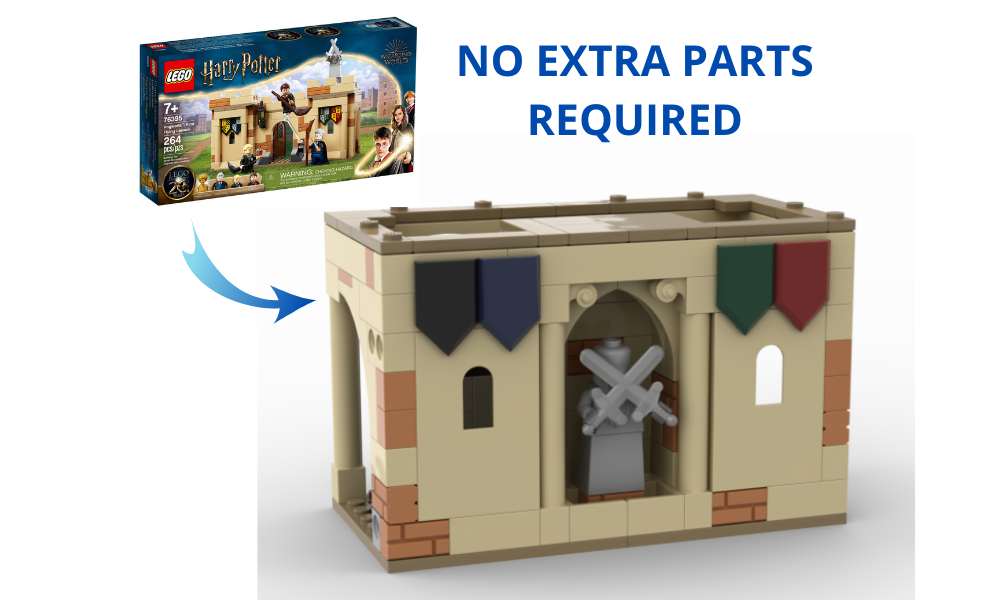 76395 Hogwarts: Alcove With Statue