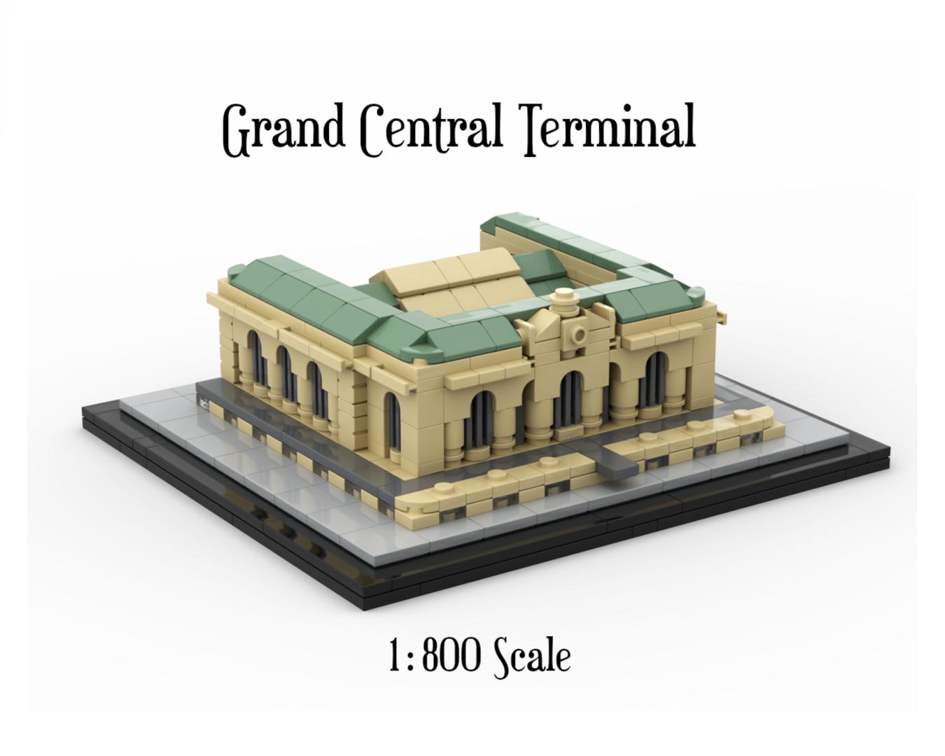 Grand Central Terminal Station 1:800 Scale