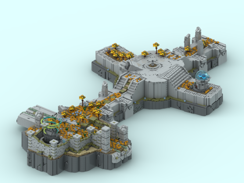 Zelda Tears of the Kingdom - East Gerudo Sky Archipelago