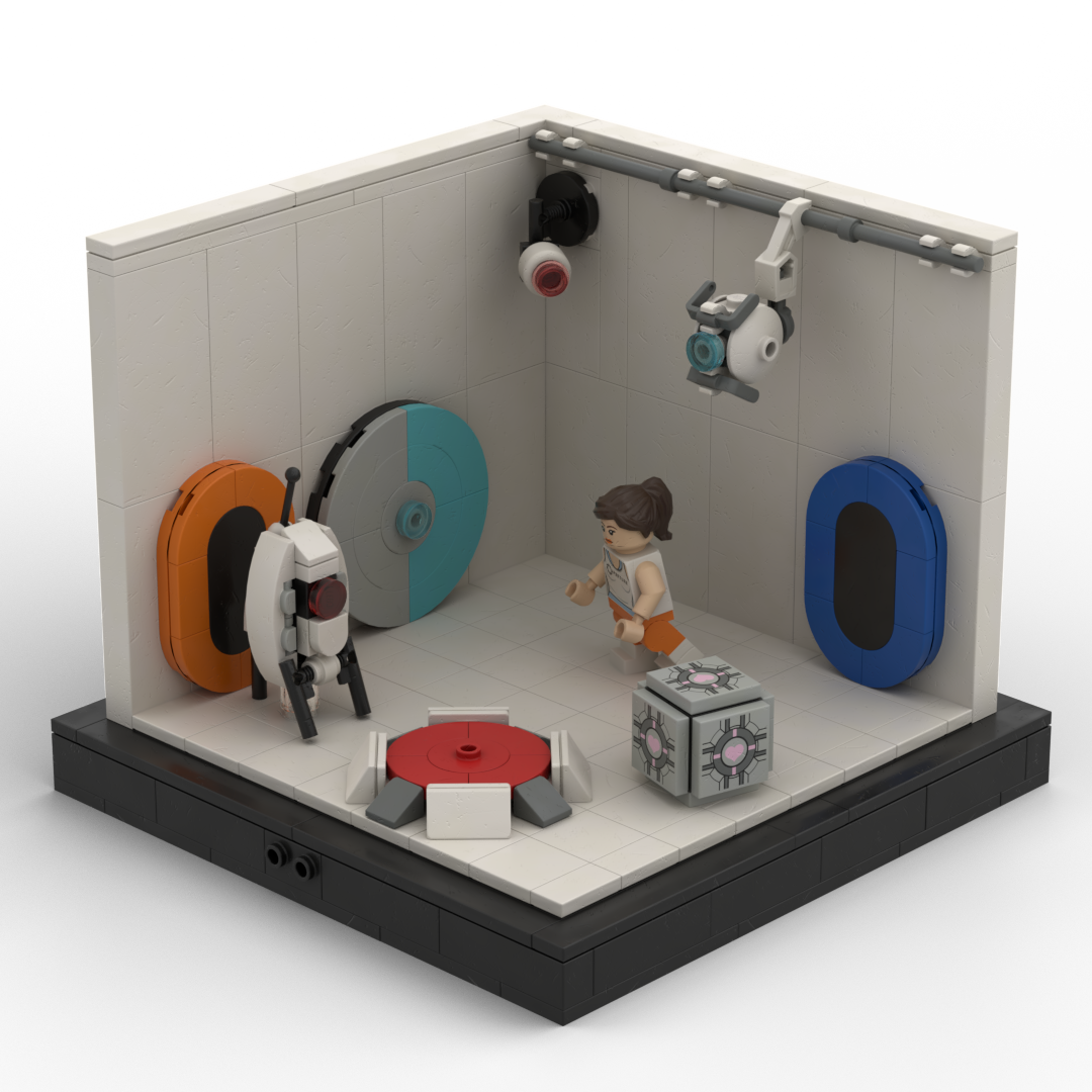 Portal 2 diorama