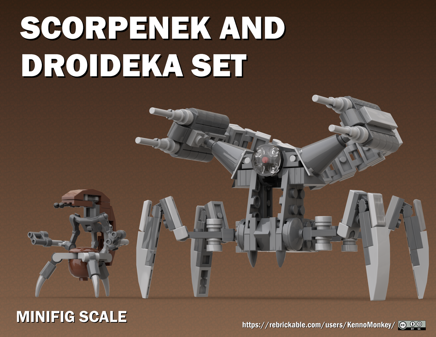 Scorpenek and Droideka Set