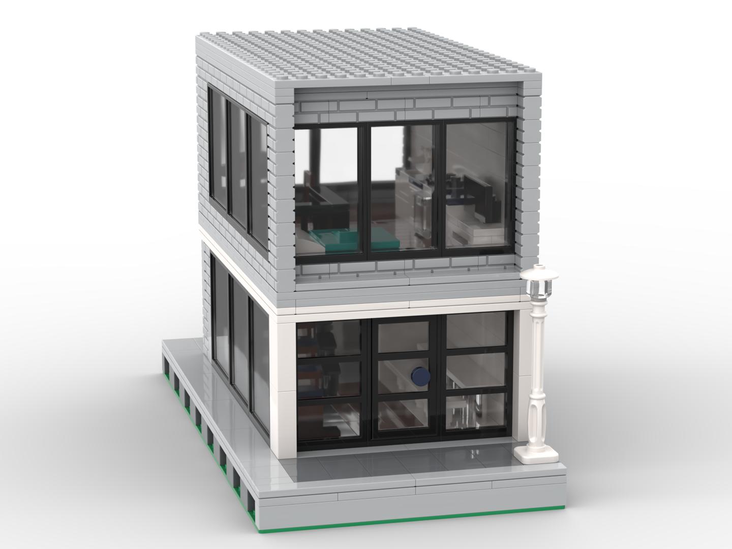 The restaurant and apartment