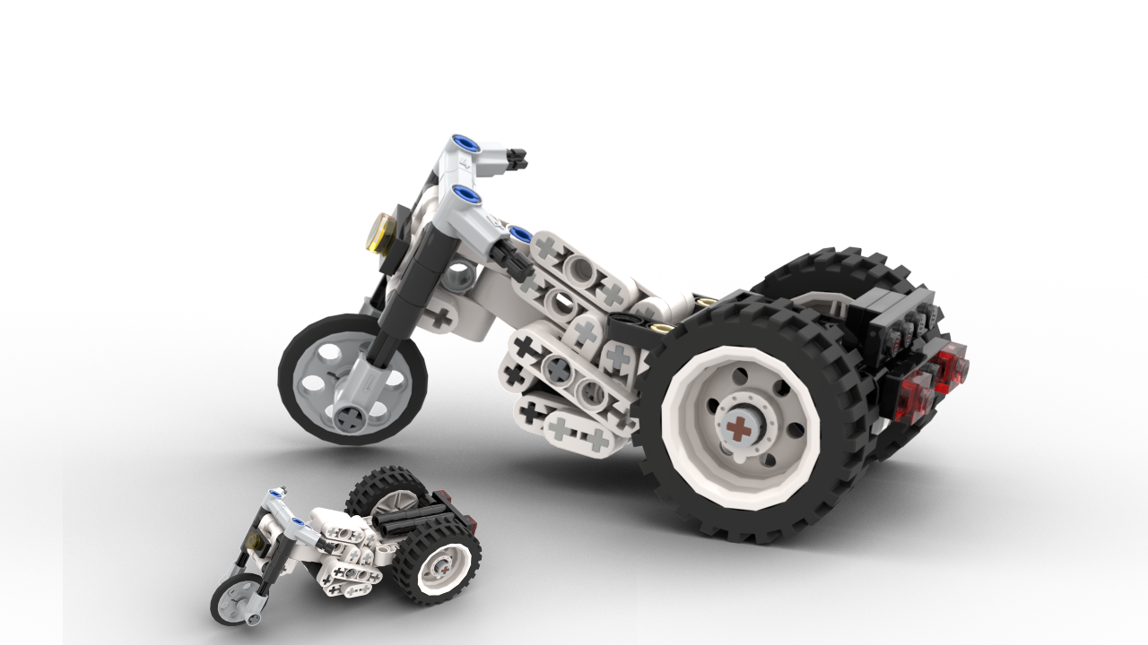 Redesigned Retro Set: 8810 B-Model: Trike