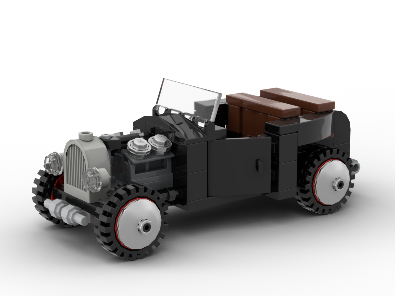 Lego Indiana Jones 2: Hot Rod Model