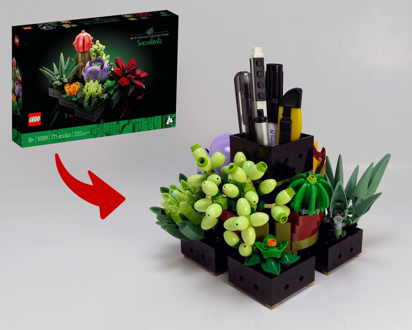 Succulent Pen Holder alternate build