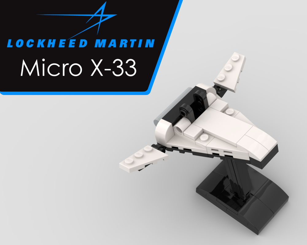 Micro Lockheed Martin X-33 SSTO [1:185]
