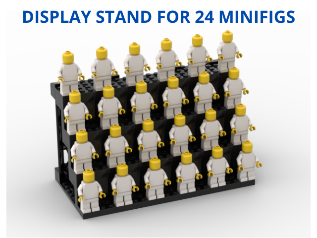 Cheap minifigure display stand