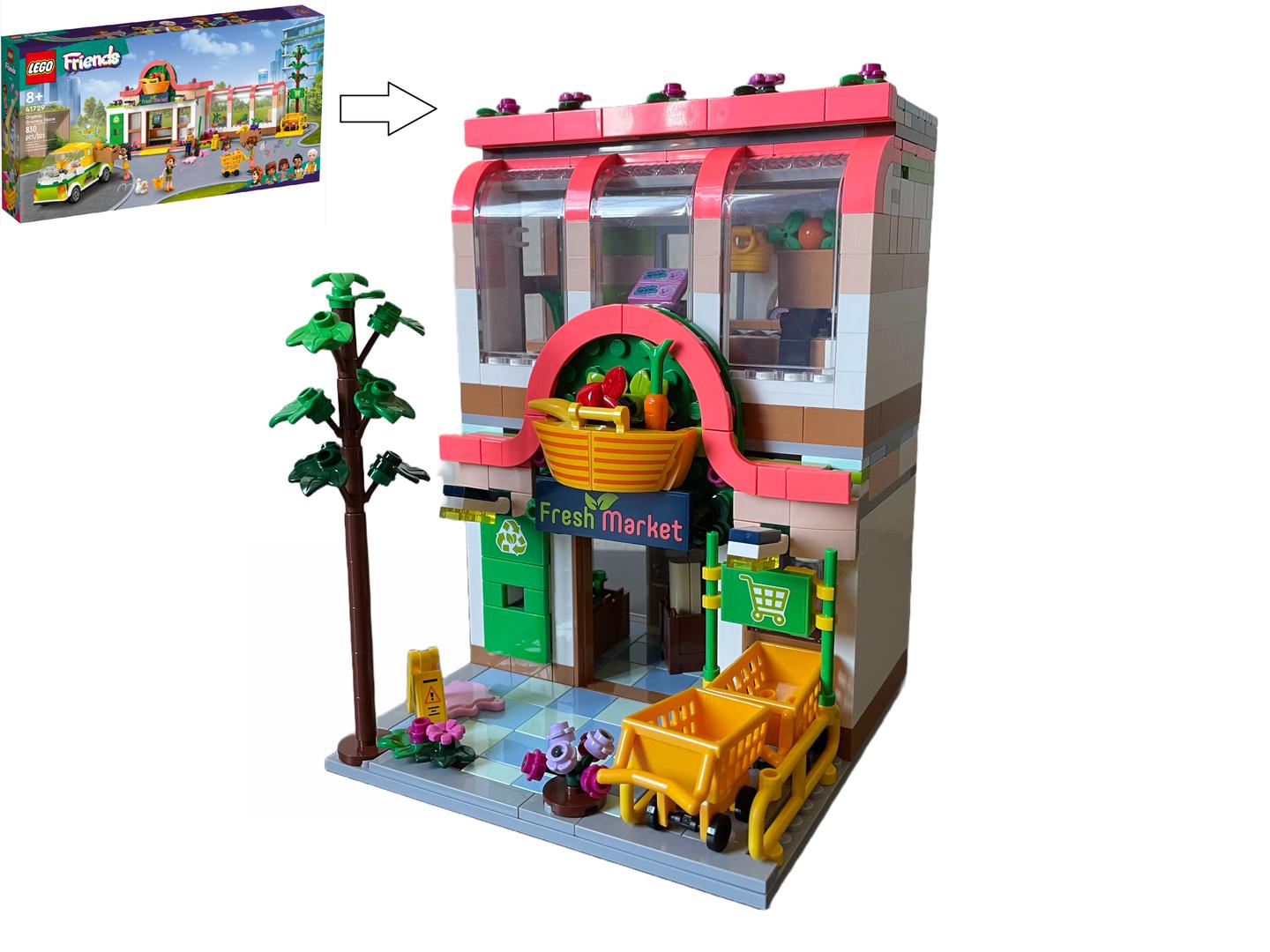Organic Grocery Store 41729 Modular Alternate build