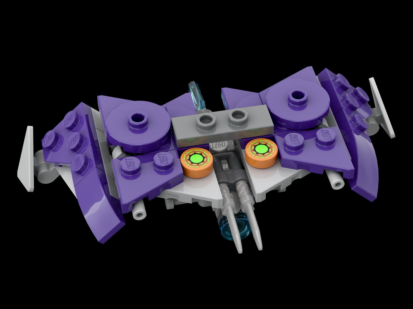 Green Goblin Glider (2002 version, minifigure scale)