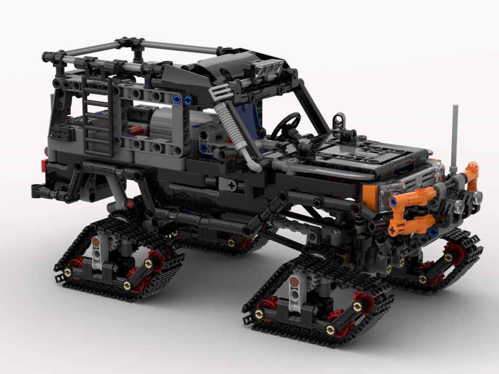 Mini RC Land Cruiser 78 Track mod