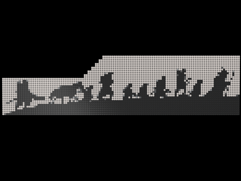 LOTR - Fellowship of the Ring Mosaic