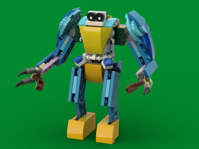 Exotic Parrot Mech Suit