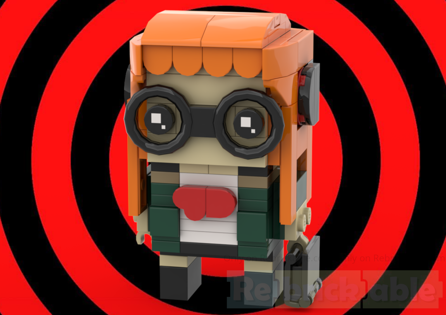 Persona 5 Futaba Sakura BrickHead