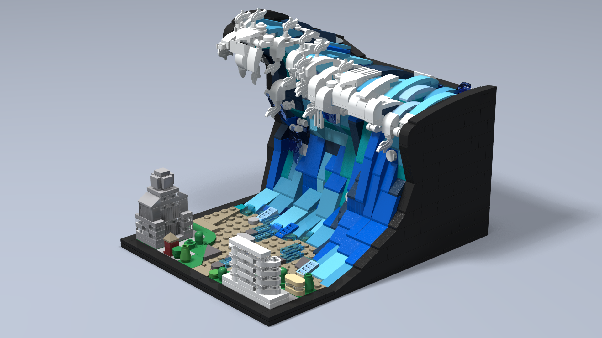 Diorama: The Tsunami