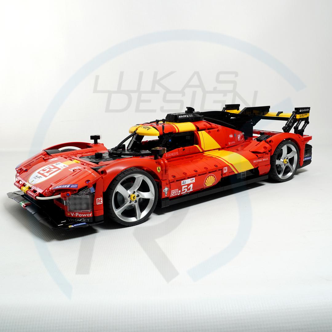 Ferrari Hypercar 499P (incl. 2023 and 2024 winning cars) 1:8 Scale