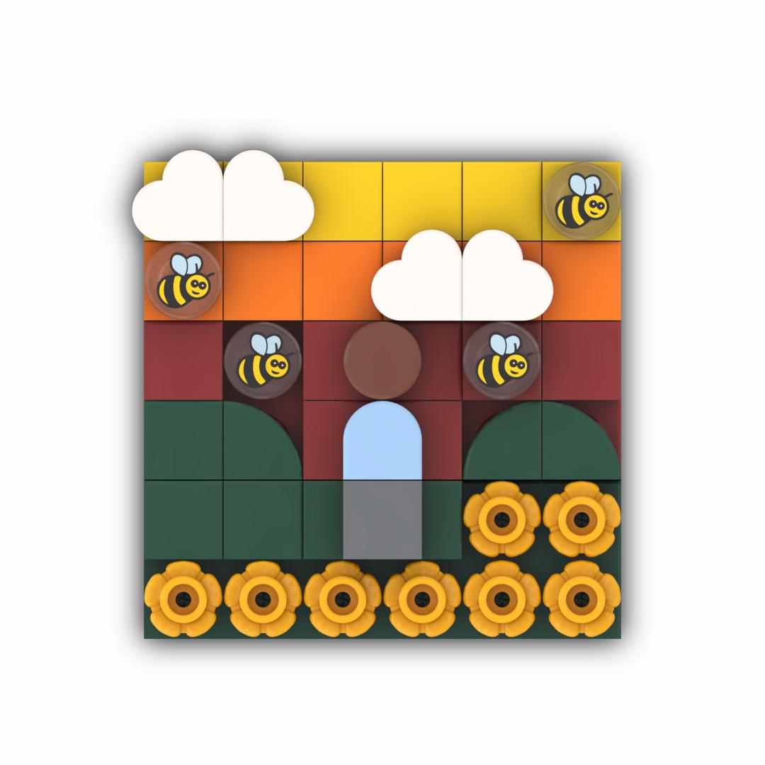 FLOWER BOY (Album) Mini Mosaic (Designed for LEGO X Levi's)