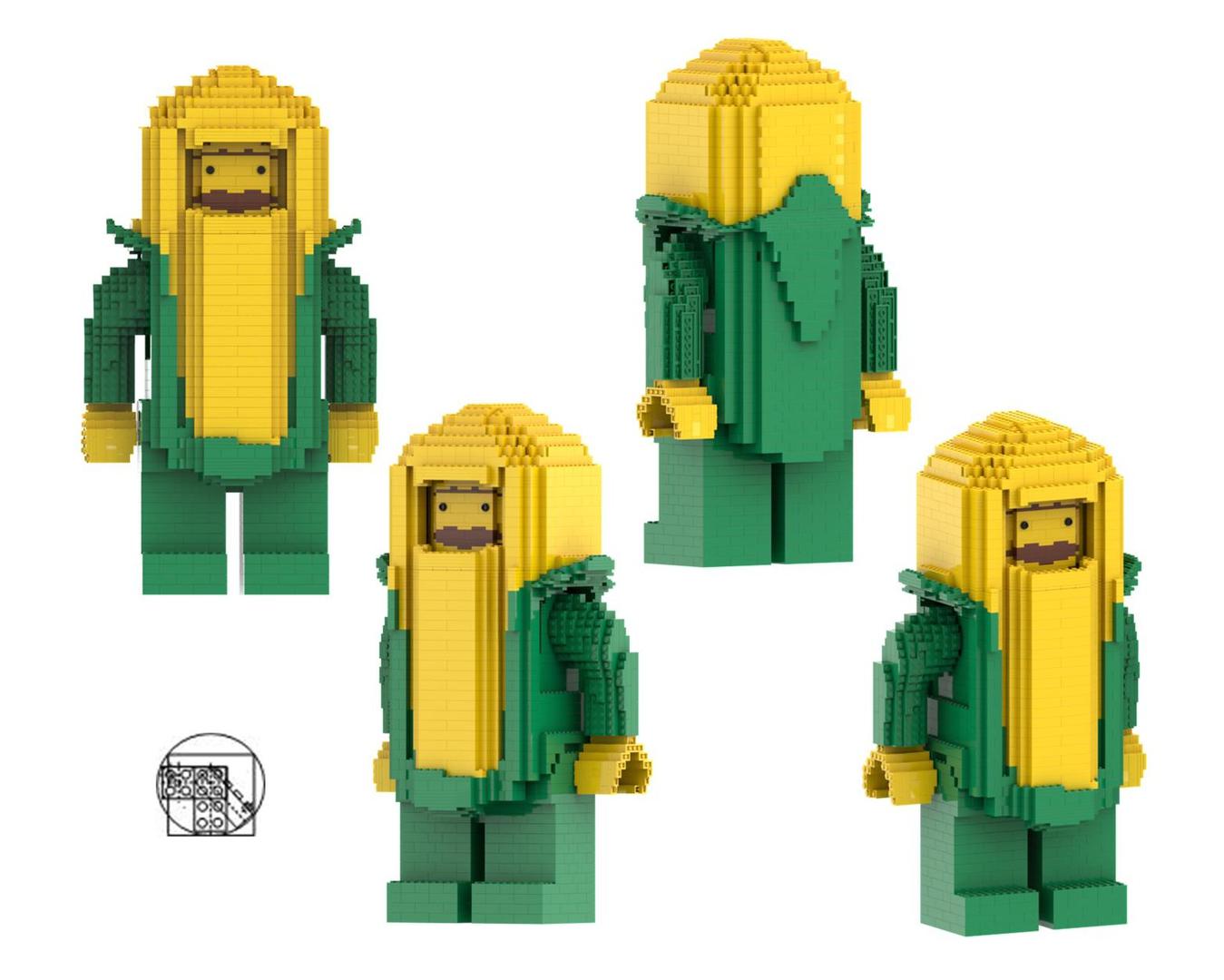 Maxi figure Corn Cob boy