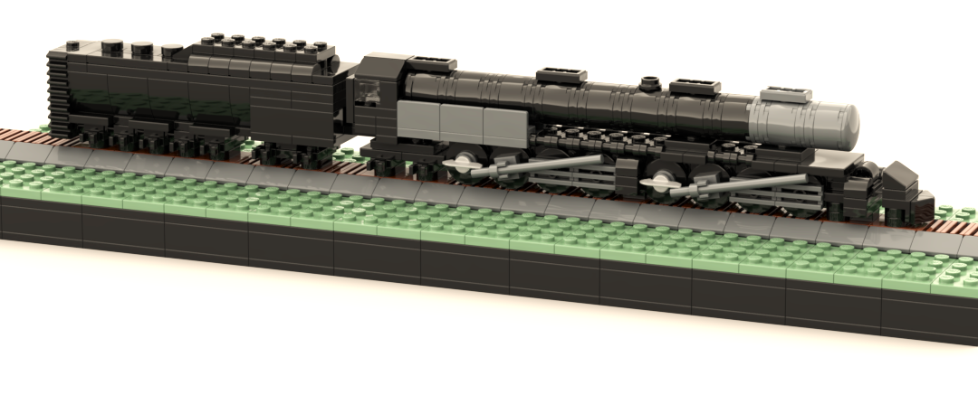 Big Boy 4014 in 3-wide