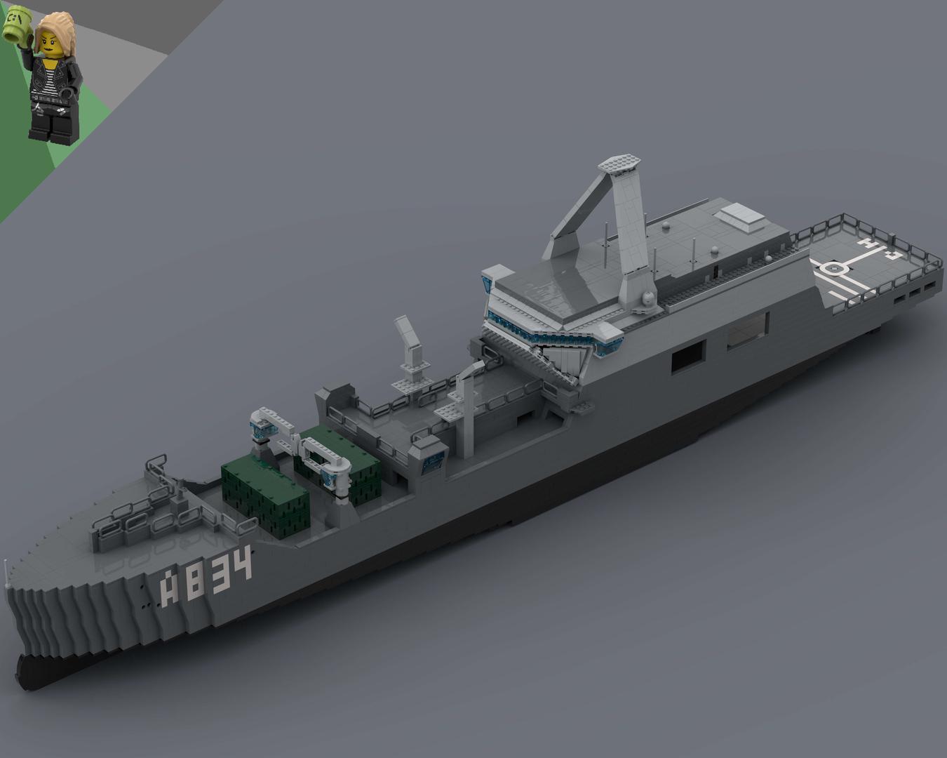 Combat support ship “DEN HELDER”