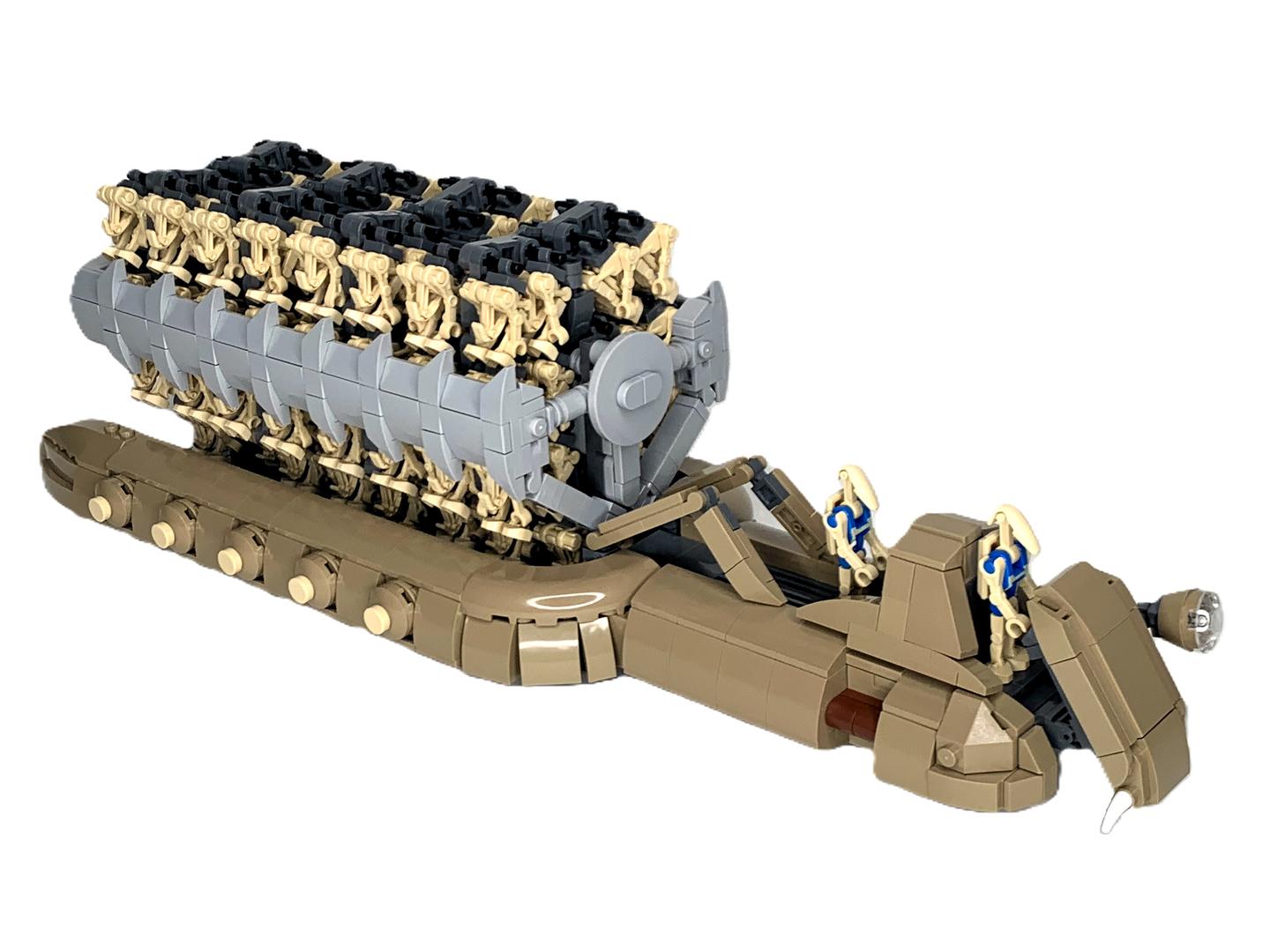 UCS Platoon Attack Craft With Droid Rack