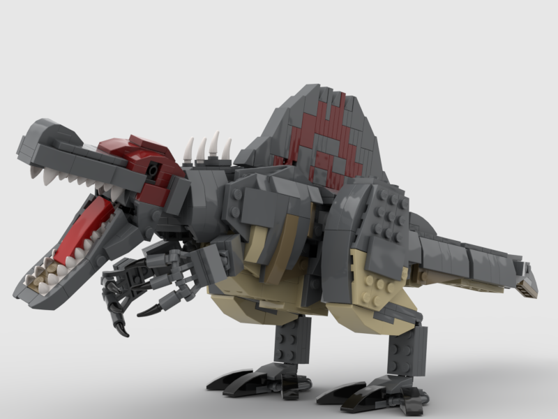 Spinosaurus Minifigure Scale