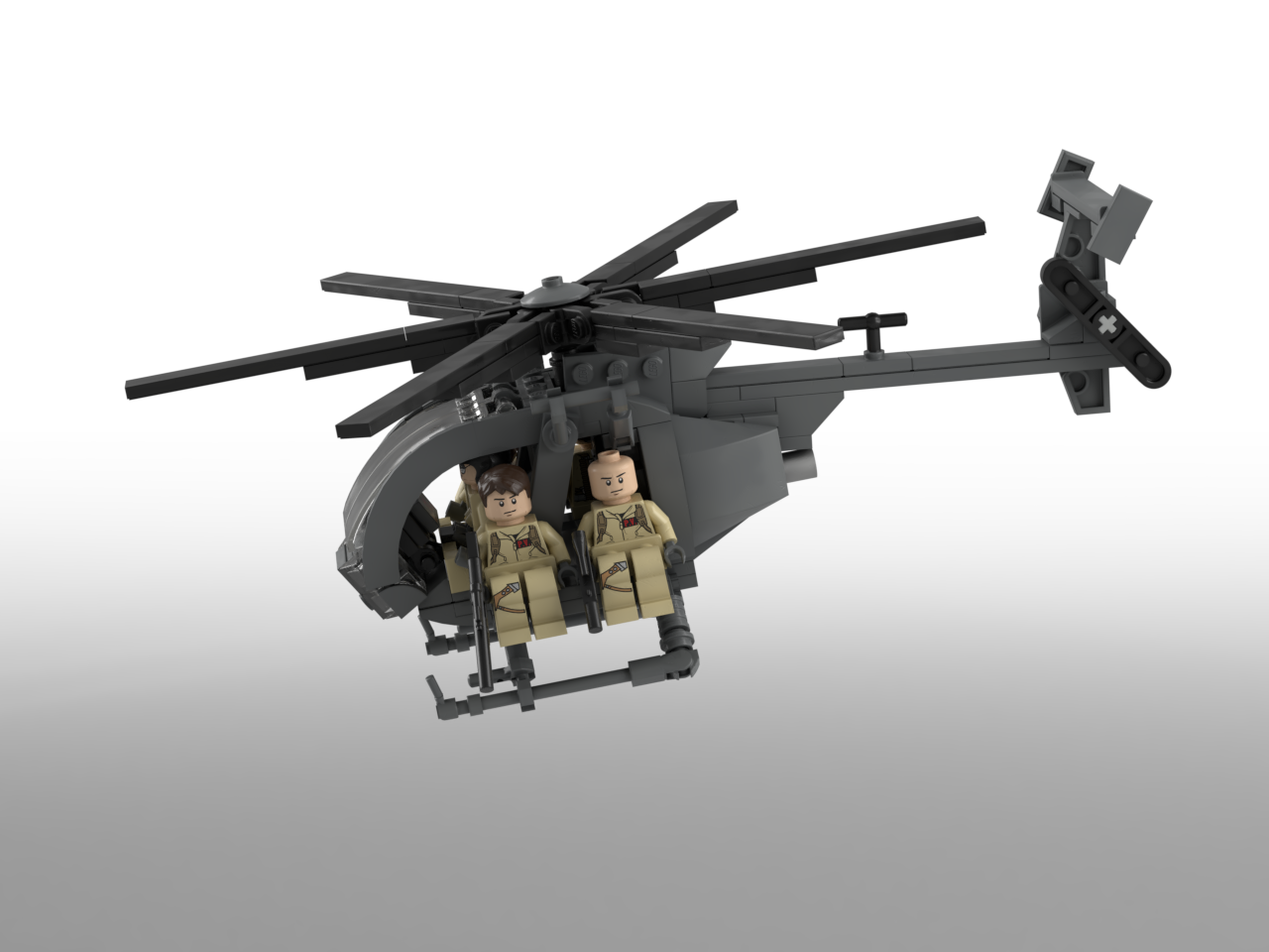 MH-6 Little Bird Special Forces Helicopter