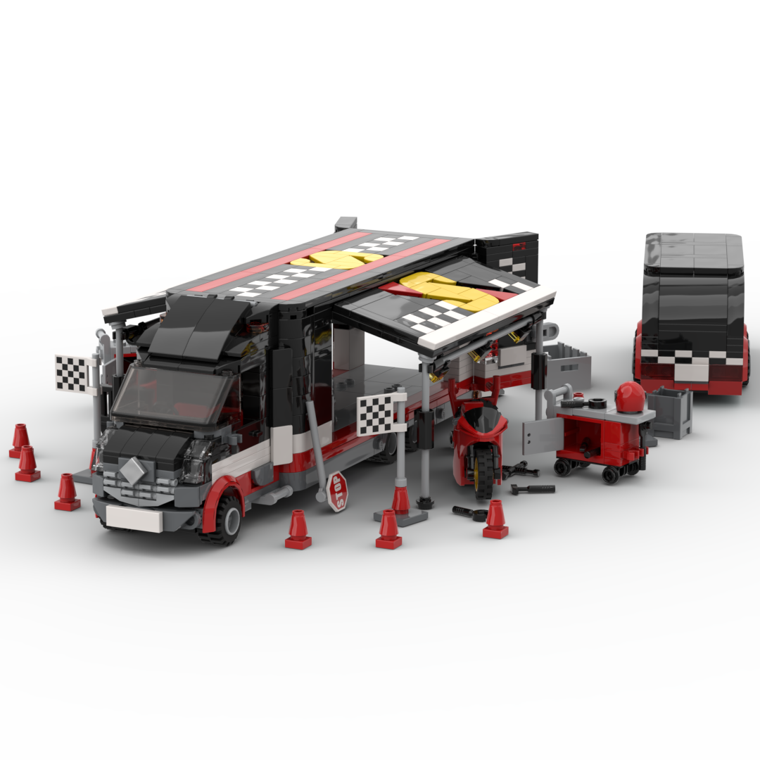 Renault Mascott 6-Wheel Race Team Transporter