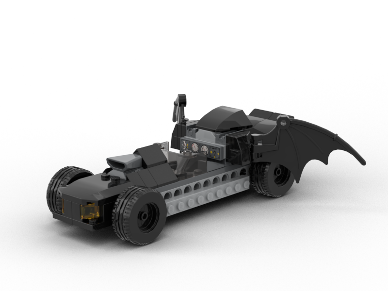 Batmobile [2019] Alternate Build - Hot rod thingy alternate build