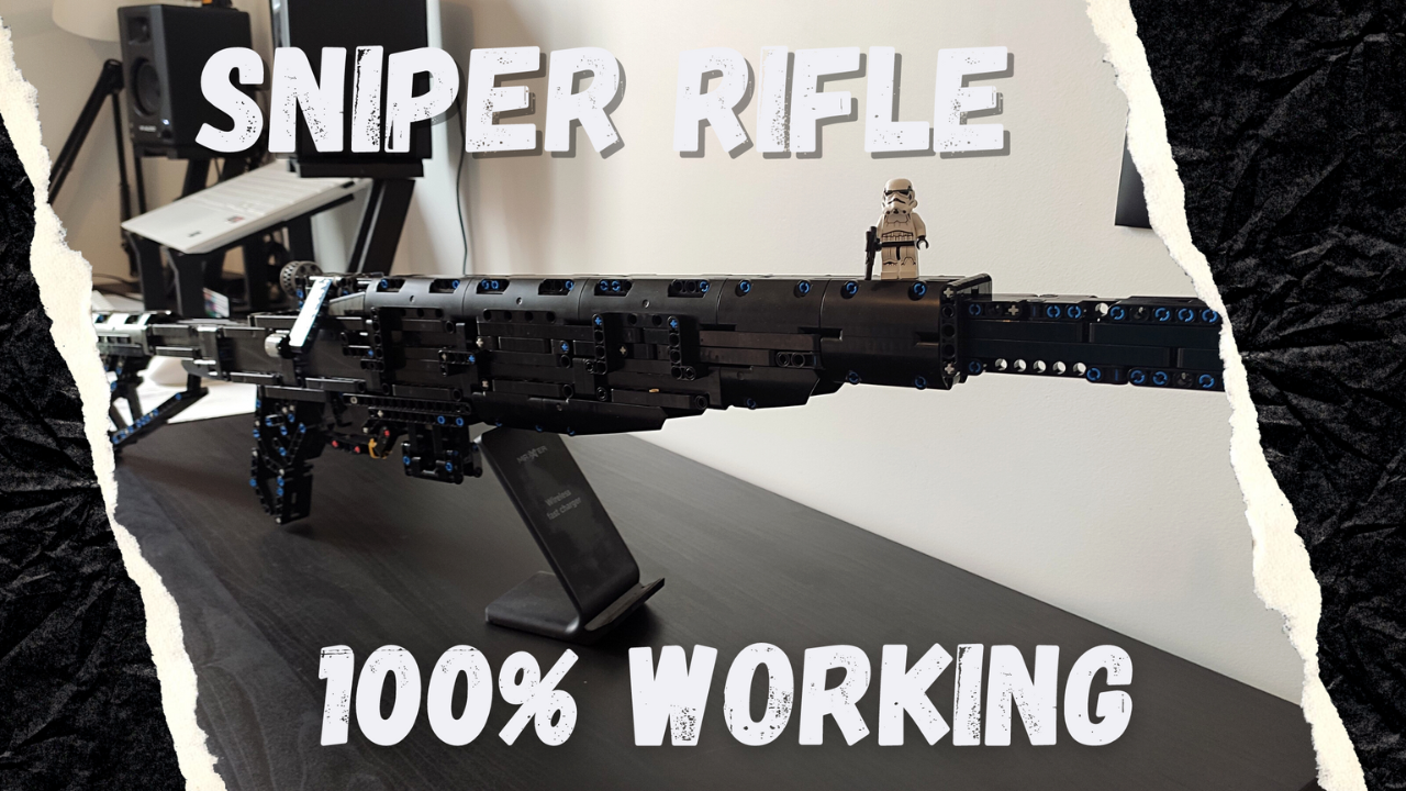 Lego technic sniper rifle