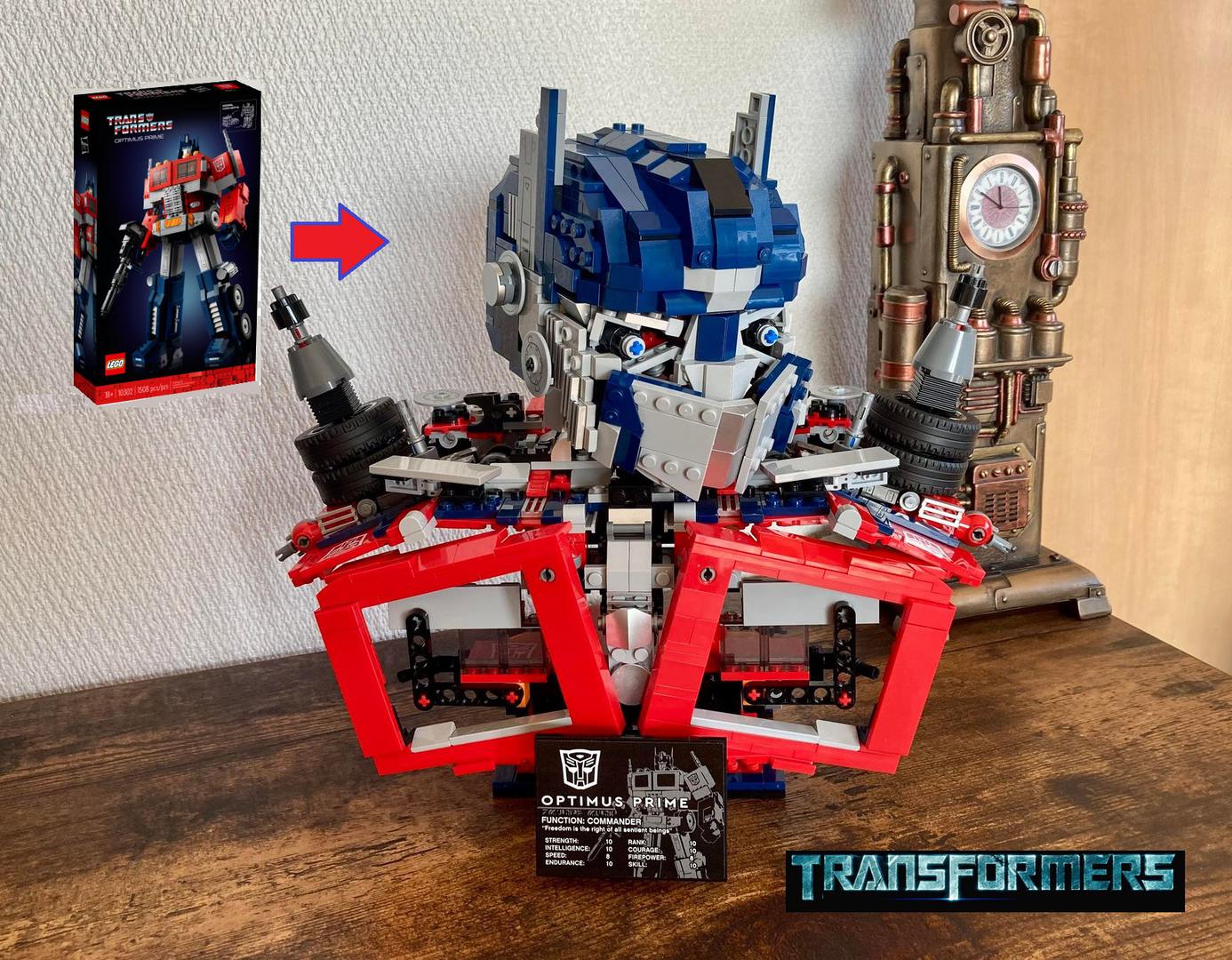 Optimus Prime Movie Bust