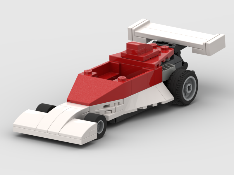 Lego Racing Moc 70's GP Racer (MOC-154868) - LEGO MOC | MOC Tracker