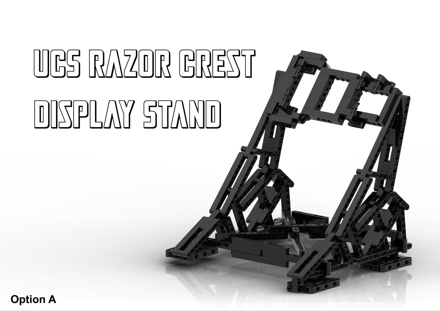 UCS Razor Crest Display Stand