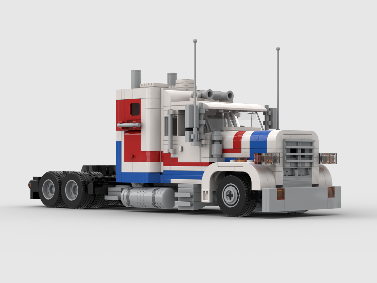 Speed Champions 5580 MT Highway Rig UCS Semi Truck