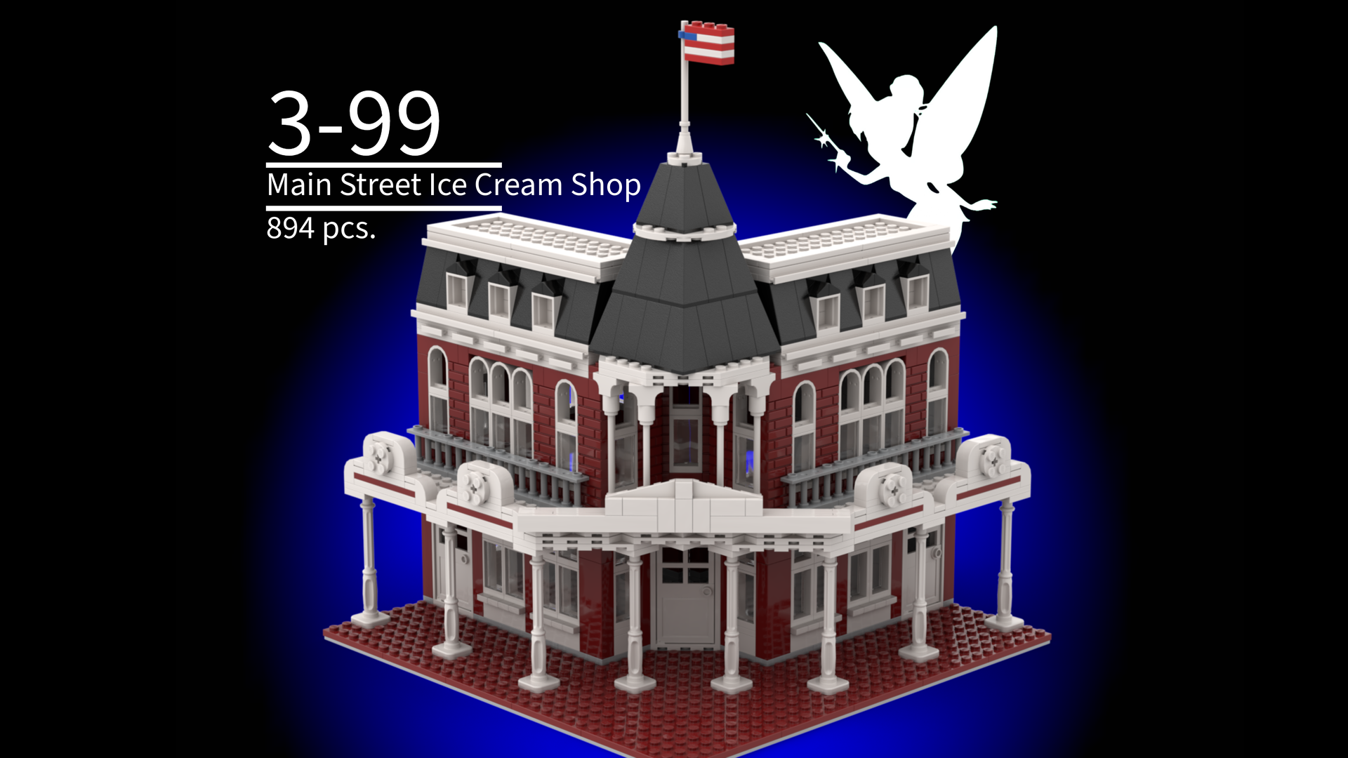 Main Street USA Ice Cream Shop