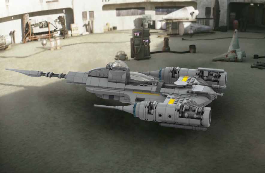 Din Djarin's N-1 starfighter