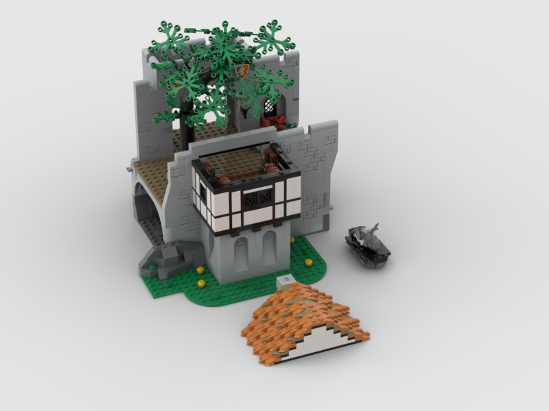 Lion Knight Castle expansion The Court Yard