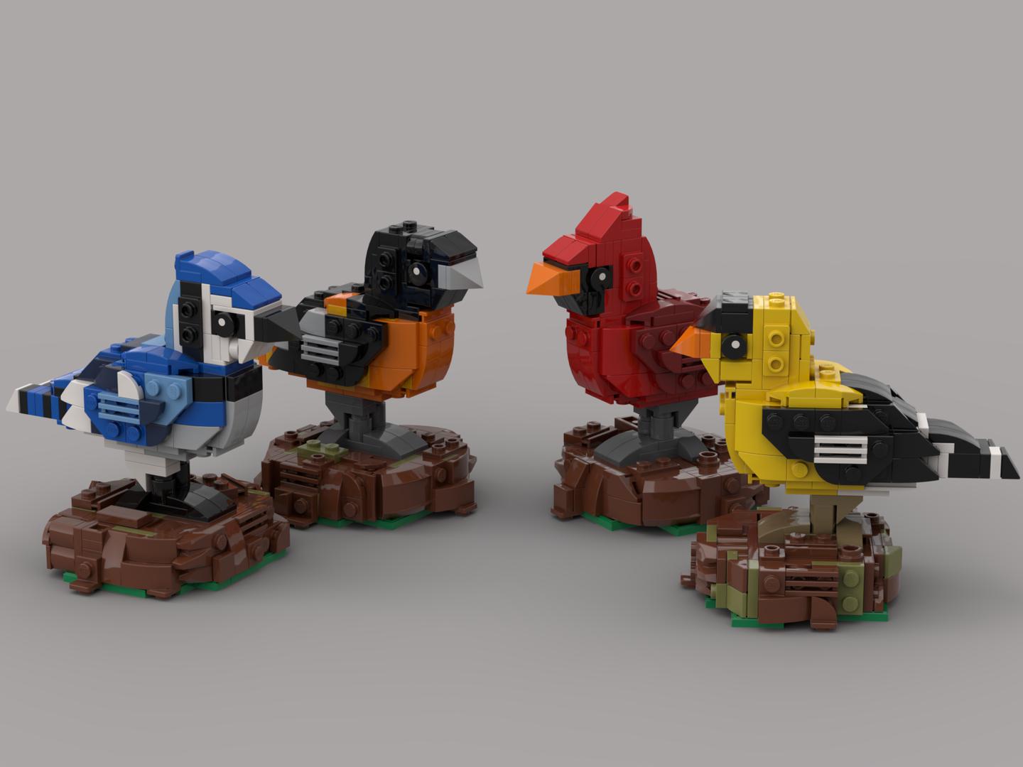 American Backyard Birds Collection 1