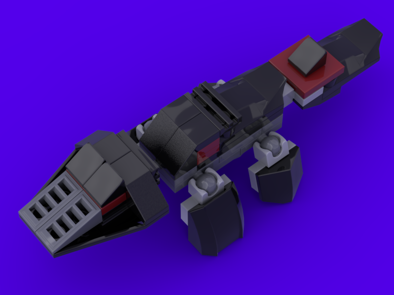 Crocodile from LEGO Star Wars set 75368: Darth Vader Mech alternate build