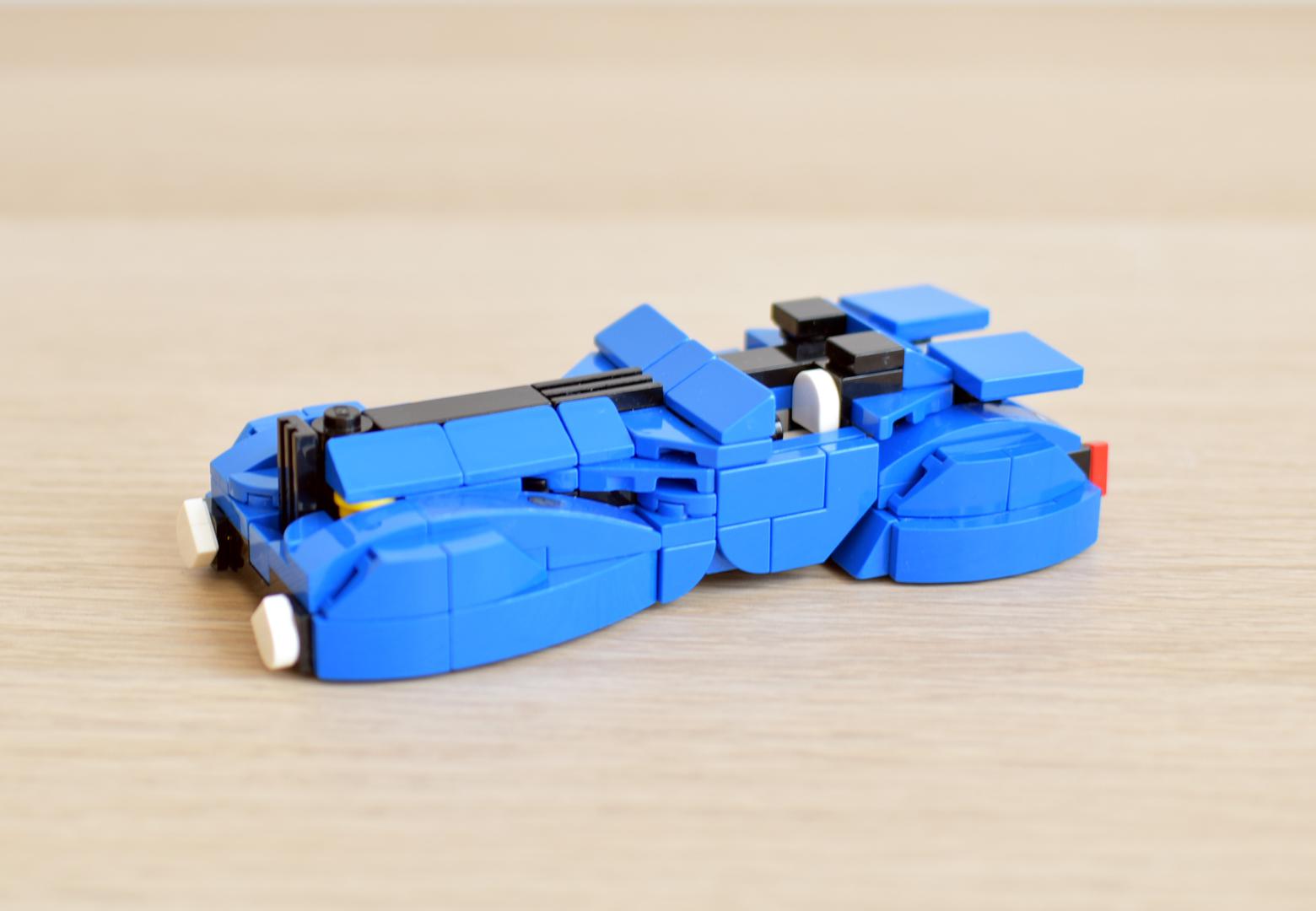 Retro Futuristic Flying Cabriolet