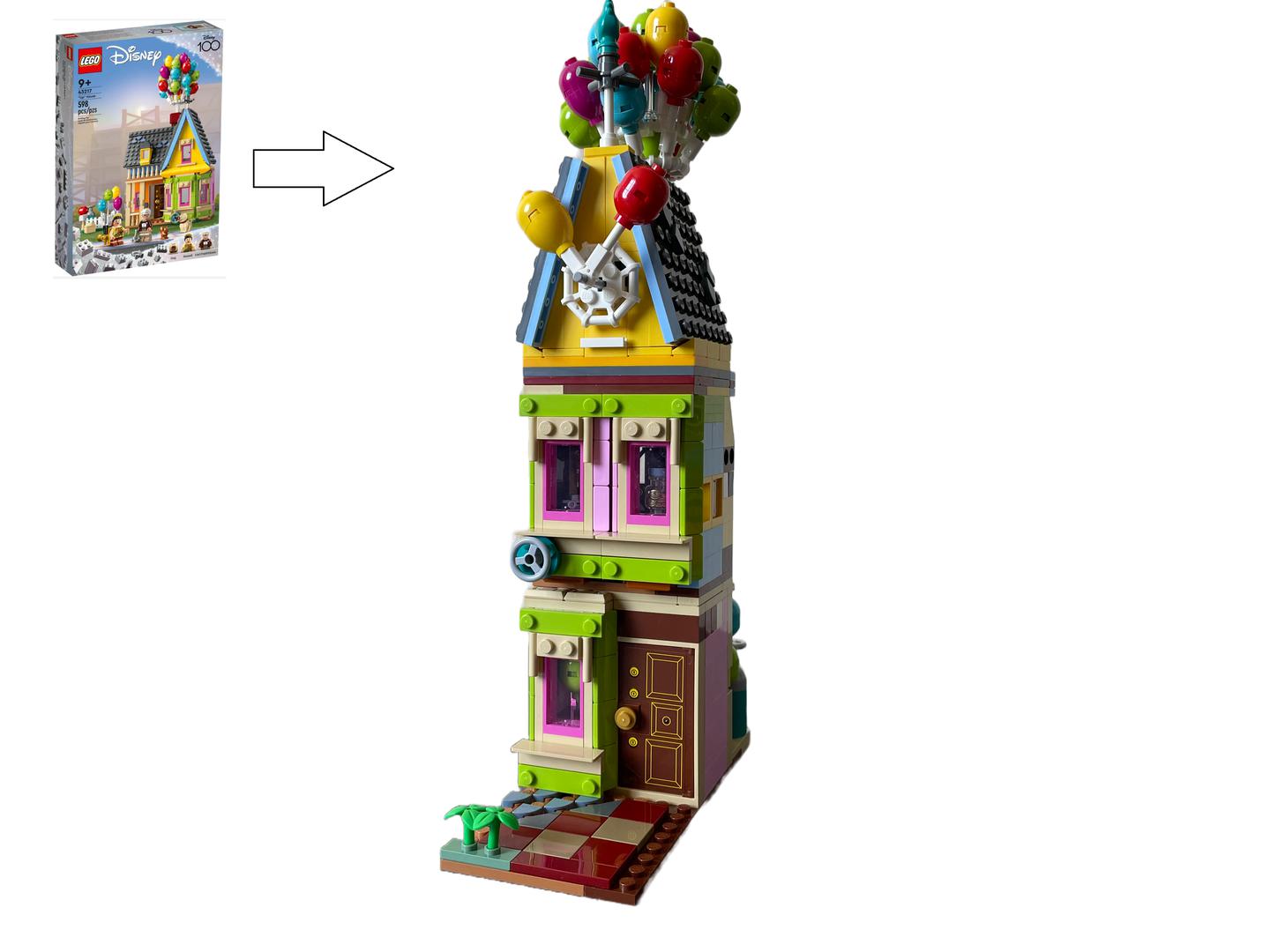 Balloon Store Modular Alternate build of 43217 Up House alternate build