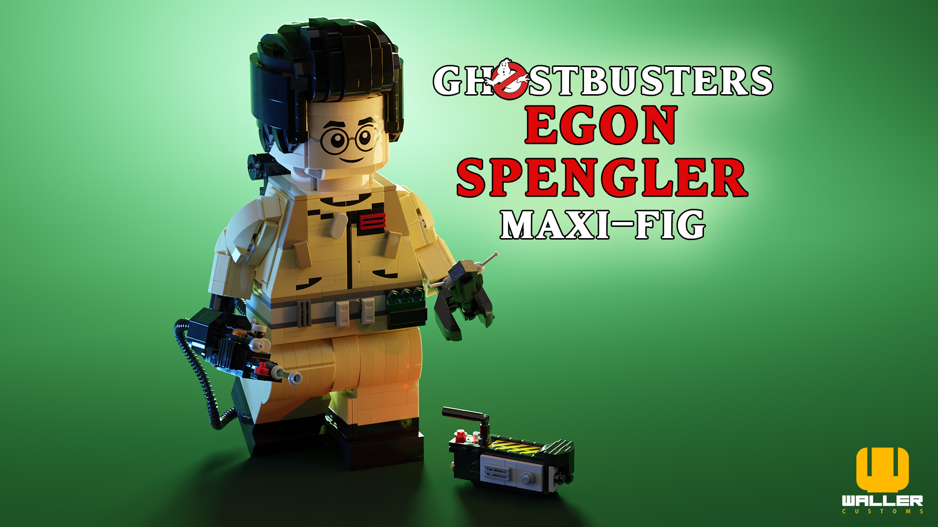 Ghostbuster Egon Spengler Maxi-Fig