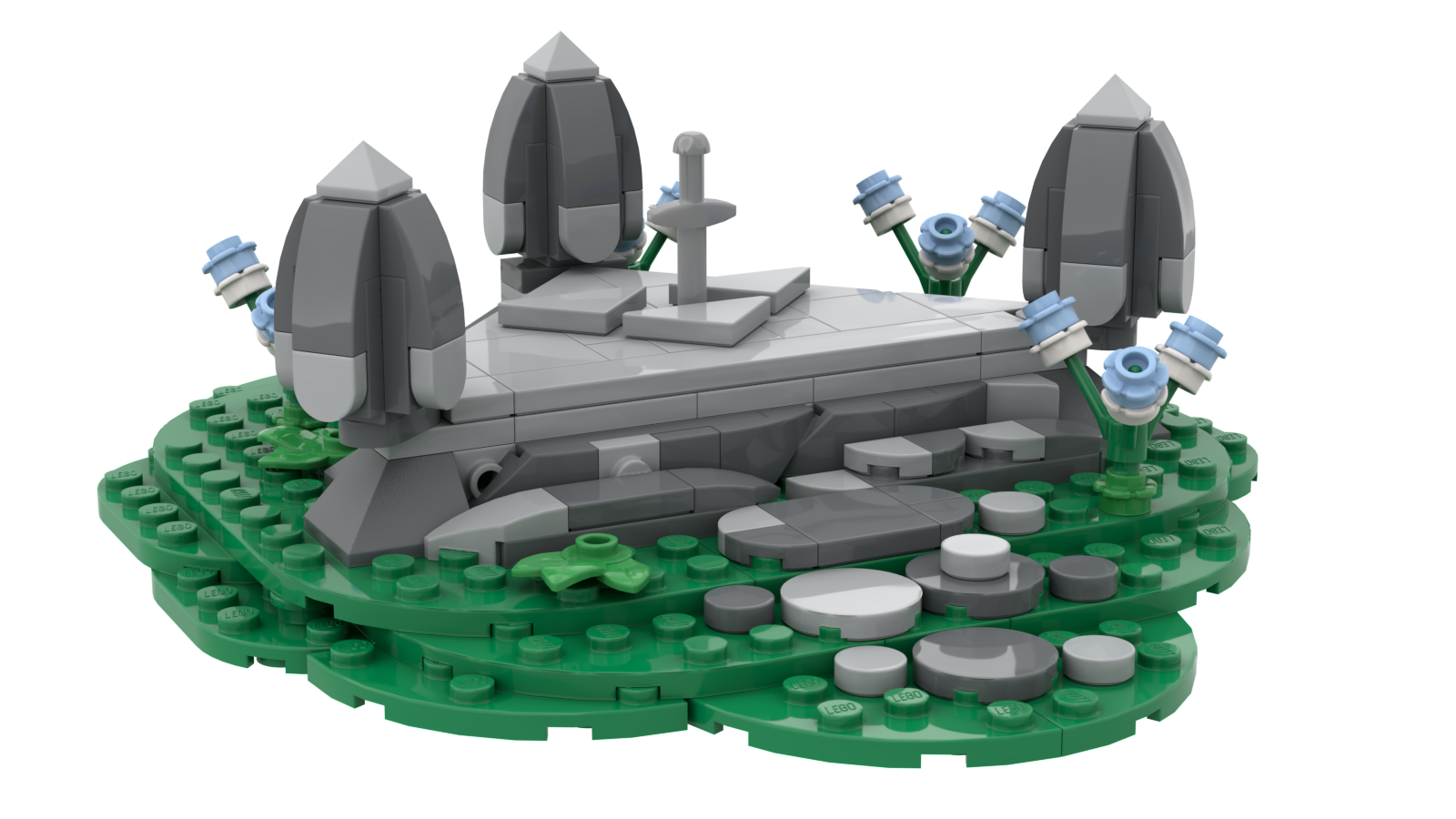 Master Sword Pedestal: from BOTW