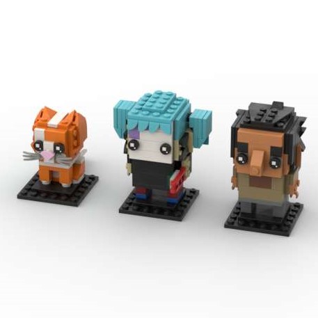 Sally Face Brickheadz Multipack