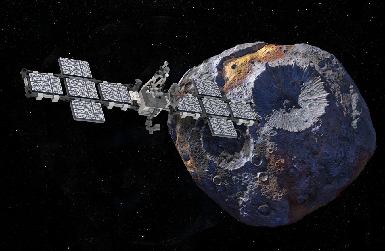 NASA-Psyche probe-[Scale 1:110]